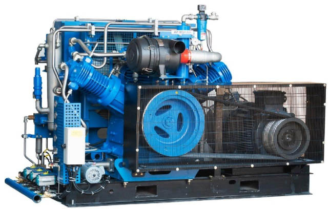 Medium and high pressure air compressor
