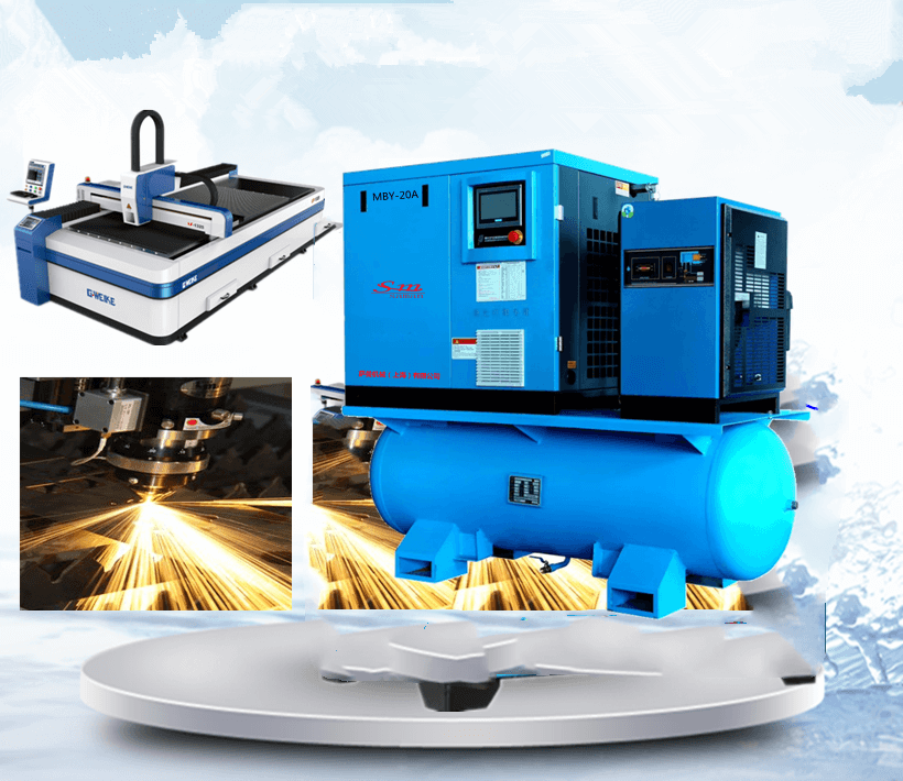 Laser cutting machine dedicated screw ai